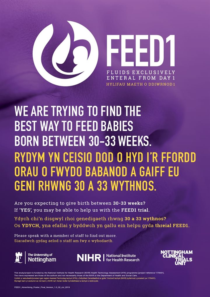 FEED1 Poster Welsh